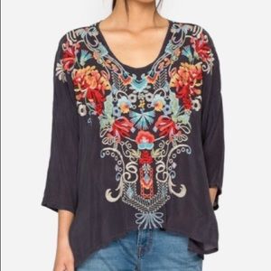 Johnny Was Embroidered Valerie Blouse